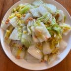 Best Sauteed Cabbage with dry small shrimp in Burlingame, CA